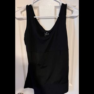 Yummie Tummie Black Tank